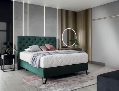 Cortina 140x200 Boxspring Kontinentális ágy