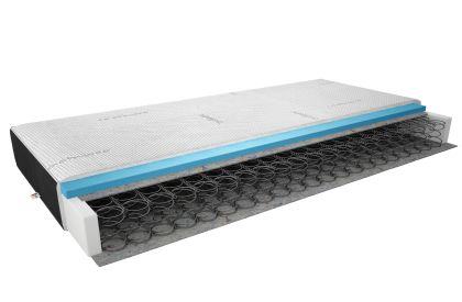 Materac Bonelowy Omini 120x200 Cashmere + Velvet czarny Matracok-ágybetét