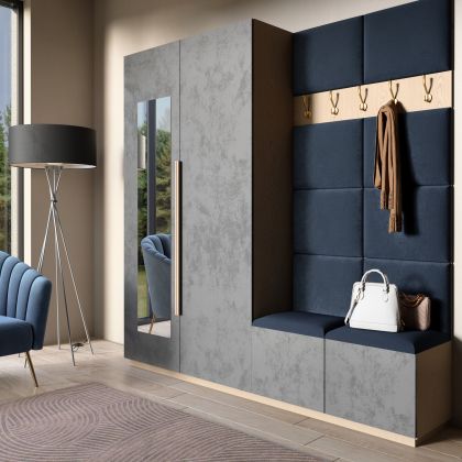 Quadratta 100x200 Kárpitozott falpanel
