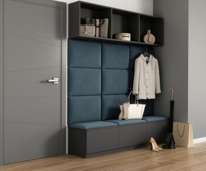 Quadratta 180x120 Kárpitozott falpanel