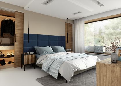 Quadratta 240x90 Kárpitozott falpanel